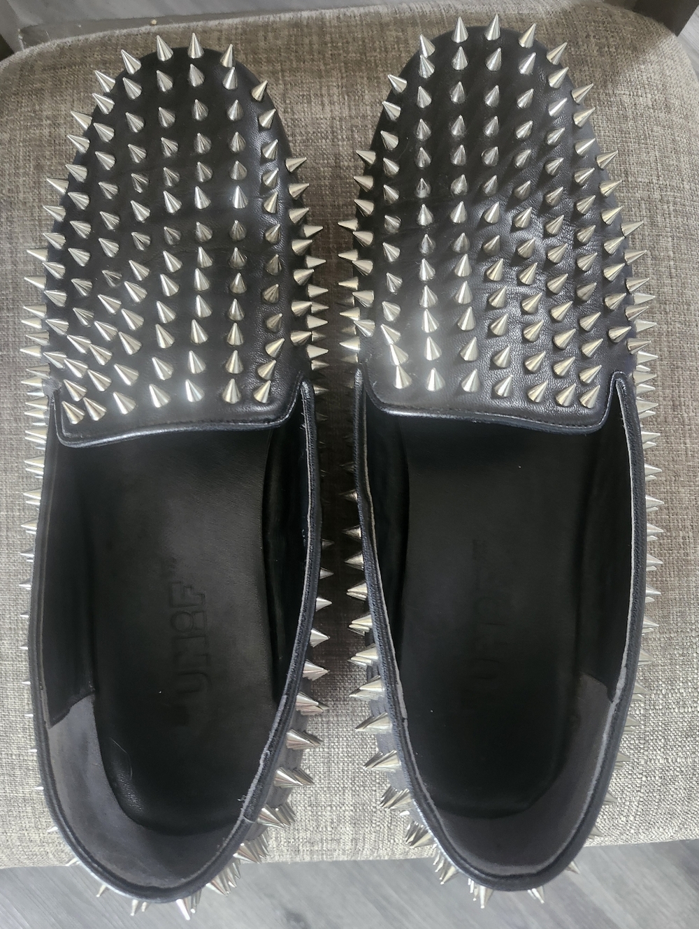 The UNIF Hellraiser Spiked Flats